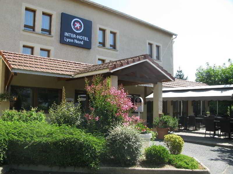 Greet Hotel Massieux Lyon Nord Exterior foto