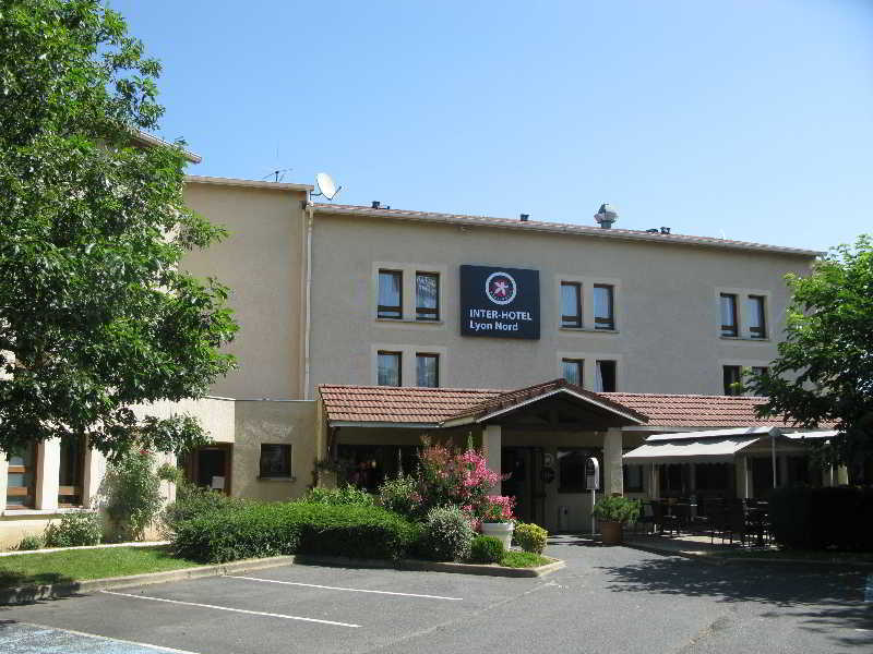 Greet Hotel Massieux Lyon Nord Exterior foto